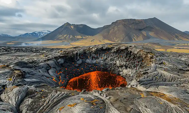 Hverfjall Volcano in Iceland