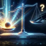 A high-quality featured image depicting light energy particles and the absence of light to visually represent the debate on whether a shadow have mass through the lens of mass-energy equivalence.