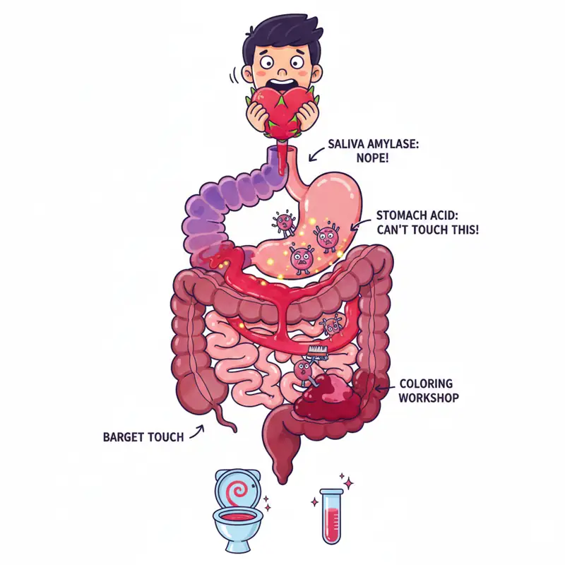 Why Does Eating Red-Fleshed Dragon Fruit Cause Red Stool or Urine